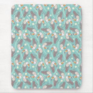 Trendige exotische Tukane Damen Tank Top Mousepad