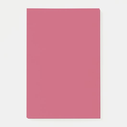 trendige Farb-Punch-Party  Post-it Klebezettel (Vorderseite)