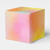 Trendige Farben Abstrakte Kunst, Dichtung und Musi Geschenkschachtel (Vorderseite)