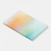 Trendige Farbenblende Elegante Moderne Vorlage Post-it Klebezettel (angewinkelt)