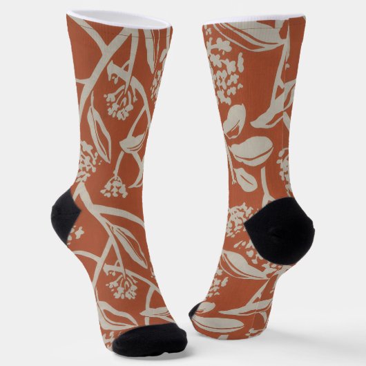 Trendige farbenfrohe Muster Socken (Gewinkelt)