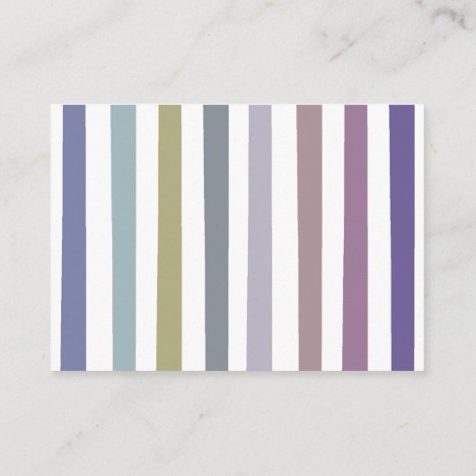 Trendige Farbtöne Boy Baby Shower Shower Dusche Begleitkarte (Rückseite)