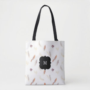 Trendige Federn Luxus-Boho-Kollektion Tasche