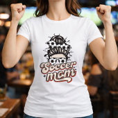 Trendige Fußball-Mutter-Cute-Style T-Shirt