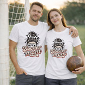 Trendige Fußball-Mutter-Cute-Style T-Shirt