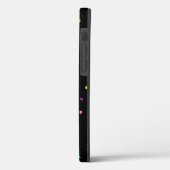 Trendige Girls Monogram Smartphone Case für iPhone (Rückseite / Links)