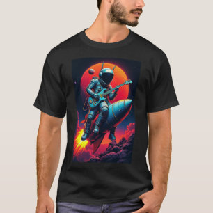 Trendige Grafikdesign Kleidung Wir Gehen Zum Mars T-Shirt