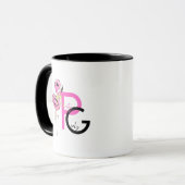 Trendige Hübsche Girly Fashion Dekoration Geschenk Tasse (Vorderseite Links)