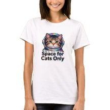 Trendige Katzenmutter Holografisches Weltraumkatze