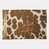 Trendige Kuh Imitate Leather Elegante Collection Geschirrtuch (Horizontal)