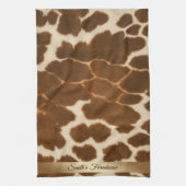 Trendige Kuh Imitate Leather Elegante Collection Geschirrtuch (Vertikal)