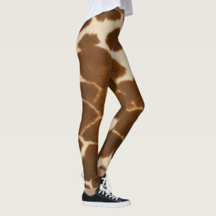 Trendige Kuh Imitate Leather Elegante Collection Leggings