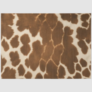 Trendige Kuh Imitate Leather Elegante Collection Seidenpapier
