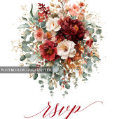 Trendige Kupfer-Boho-Herbst-Brautparty-Countdown Poster
