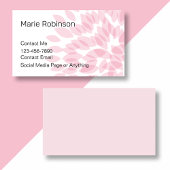 Trendige Ladys Personal Contact Business Cards Visitenkarte