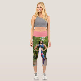 Trendige lange T - Shirt: Das perfekte Spiel für H Capri Leggings