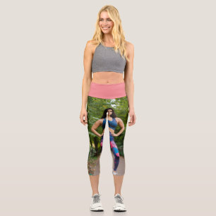 Trendige lange T - Shirt: Das perfekte Spiel für H Capri Leggings