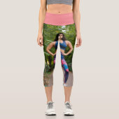 Trendige lange T - Shirt: Das perfekte Spiel für H Capri Leggings (Vorderseite)