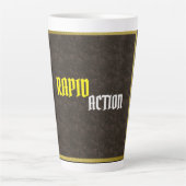 Trendige Latte Tasse Designs Personalisiert und st (Vorderseite)