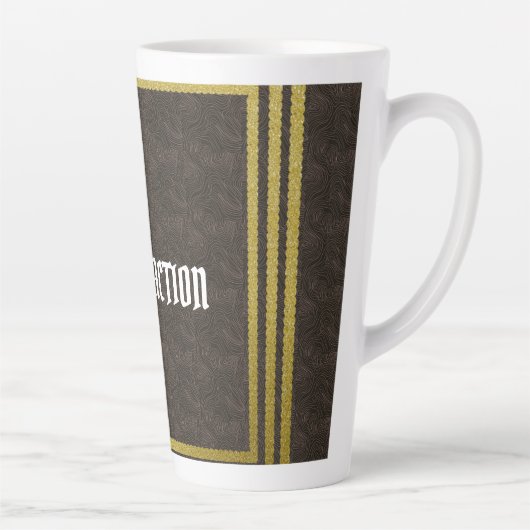 Trendige Latte Tasse Designs Personalisiert und st (Rechts)