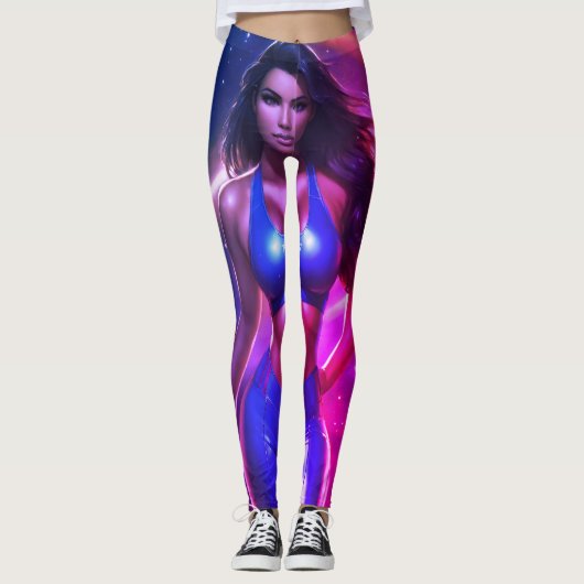 Trendige Leggings für Frauen: Die ultimative Misch (Vorderseite)
