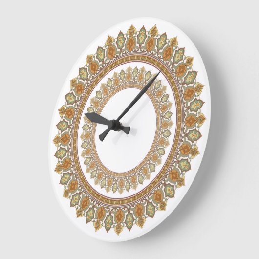 Trendige minimale Wanduhr (Winkel)