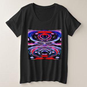 Trendige Mode an heißen Sommertagen Große Größe T-Shirt