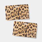 trendige Mode mädchenhaft schicke Wildleopardprint Ausweis (Vorder- & Rückseite)