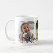 Trendige moderne Mutter - beste Mama überhaupt - A Kaffeetasse (Links)