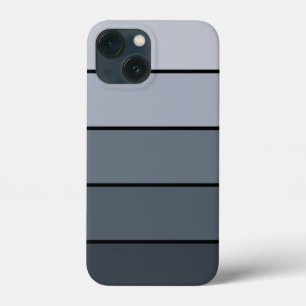 Trendige moderne Space Graue Streifen Case-Mate iPhone Hülle