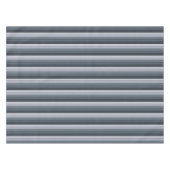 Trendige moderne Space Graue Streifen Tischdecke (Vorderseite (Horizontal))