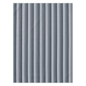 Trendige moderne Space Graue Streifen Tischdecke (Vorderseite)