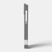 Trendige Niedliche Ananas, Streifen -Personalisier Case-Mate iPhone Hülle (Rückseite / Links)