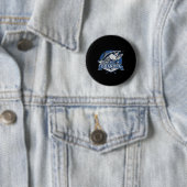 Trendige Nummer 1 Opa-Angler-Logo Button (Beispiel)