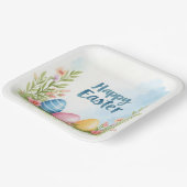 Trendige Oster-Eier Schöne Sammlung Pappteller (Gewinkelt)