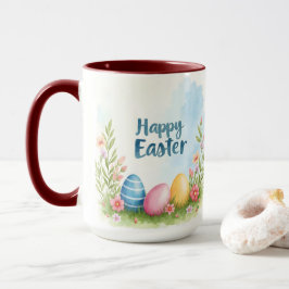 Trendige Oster-Eier Schöne Sammlung Tasse