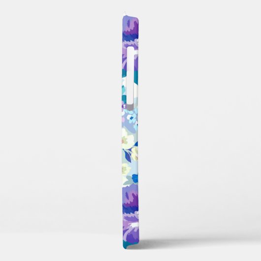 Trendige Pastell Blume Muster Case-Mate iPhone Hülle (Rückseite / Links)