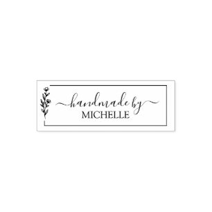 Trendige Personalisierte Stylische Handgefertigte Permastempel