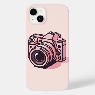 Trendige Pink-DSLR-Kamera-Fotografie Personalisier Case-Mate iPhone 14 Plus Hülle