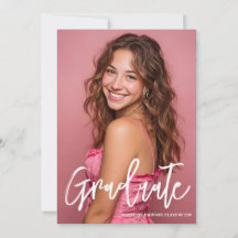 Trendige Pink-Foto-Party zur Abschlussfeier 2026