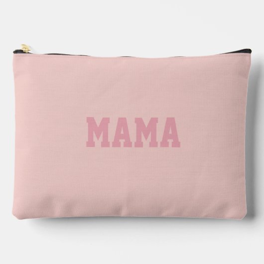 Trendige Pink Mama Zubehörtasche (Vorderseite)