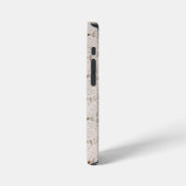 Trendige religiöse Strickwaren Brauner Schmetterli iPhone Hülle (Linke Seite)