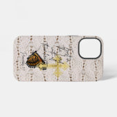 Trendige religiöse Strickwaren Brauner Schmetterli iPhone Hülle (Rückseite (Horizontal))
