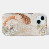 Trendige religiöse werdende Mutter Spitze Organza- Case-Mate iPhone Hülle (Rückseite (Horizontal))