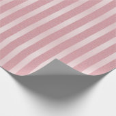 Trendige Rose Gold Glitzer Elegante Moderne Vorlag Geschenkpapier (Ecke)