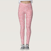 Trendige Rose Gold Moderne Elegante Vorlage Leggings (Vorderseite)
