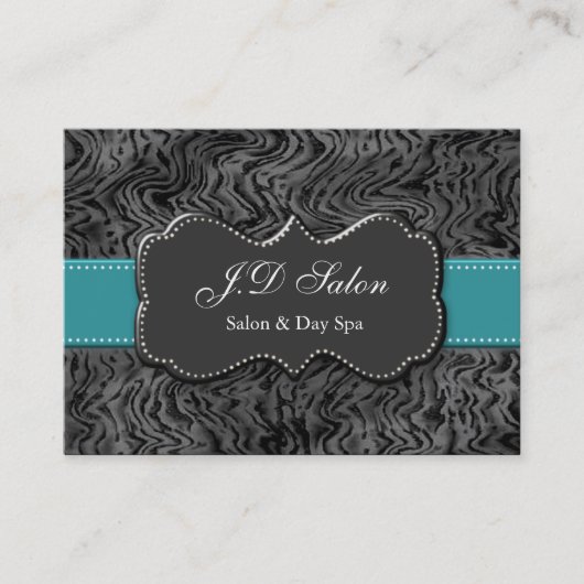 trendige Salon-Visitenkarten Visitenkarte (Vorderseite)