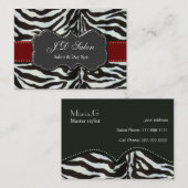 trendige Salon-Visitenkarten Visitenkarte (Vorne/Hinten)