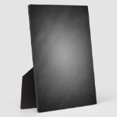 Trendige Schiefertafel-Vignette Fotoplatte (Seite)