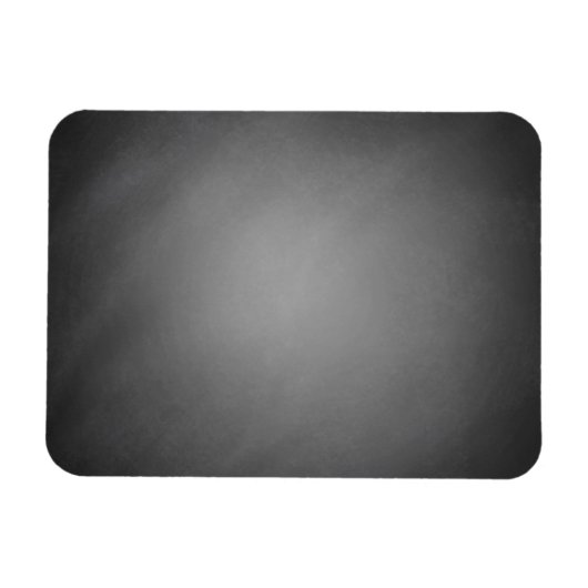 Trendige Schiefertafel-Vignette Magnet (Horizontal)